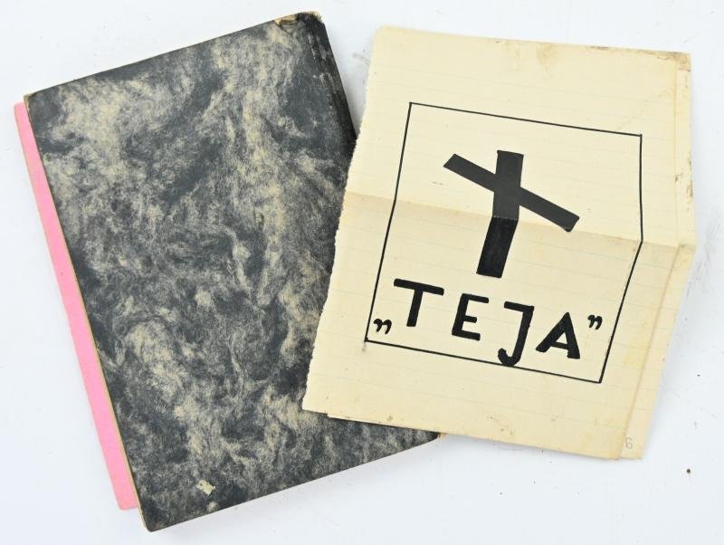 German Hitler Youth Study Notebook — image 6