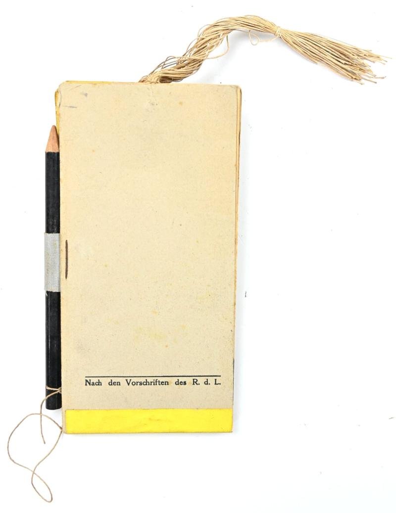 German WH Medical Wound Tag Booklet — image 4