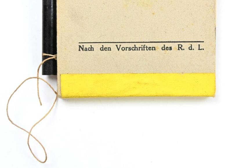 German WH Medical Wound Tag Booklet — image 5