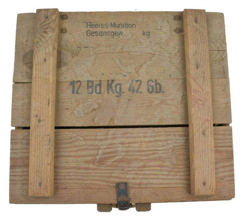 German WH 12 Bd Kg 42 Gb Ammunition Box — image 2