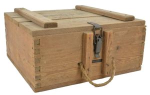 German WH 12 Bd Kg 42 Gb Ammunition Box