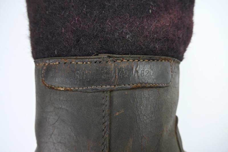 German Reichsbahn Official Winter Boots — image 11