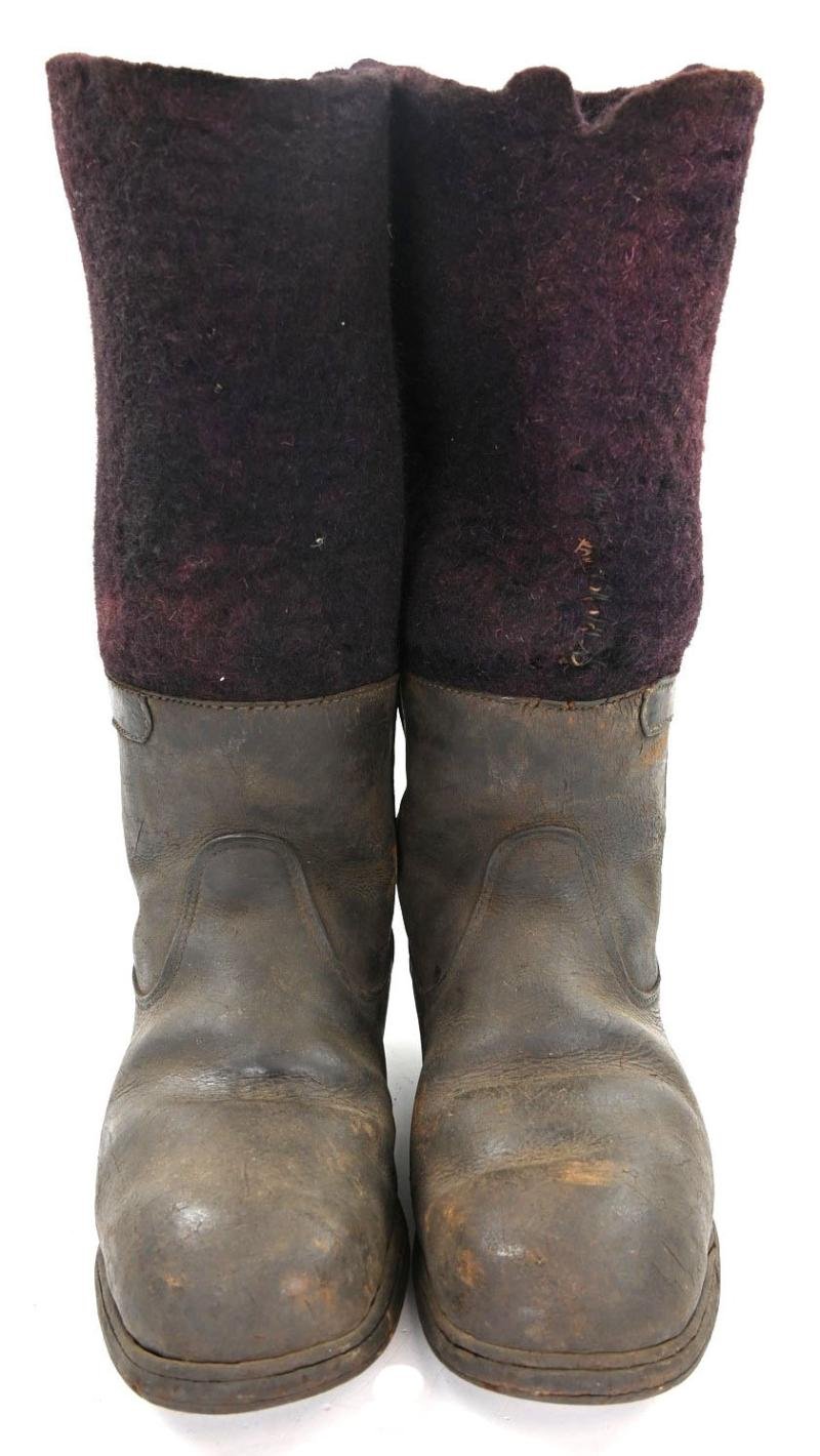German Reichsbahn Official Winter Boots — image 2