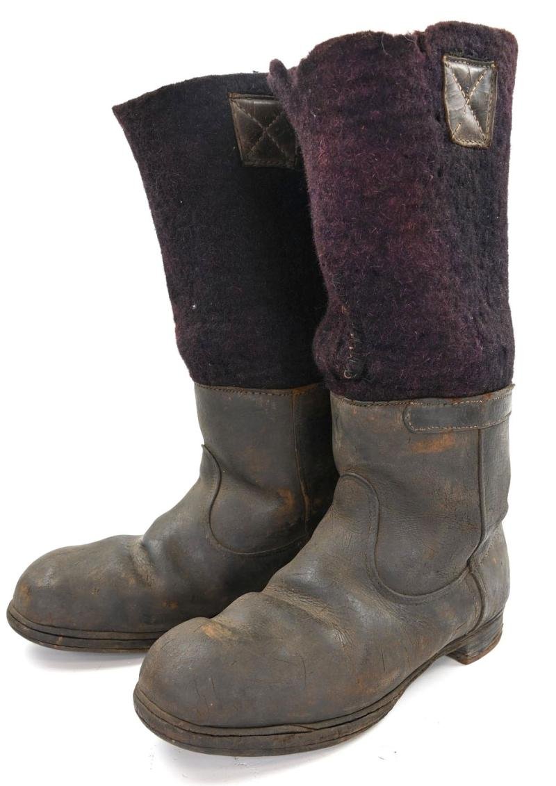 German Reichsbahn Official Winter Boots — image 3