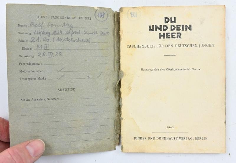German Reichsbahn Document Set — image 11