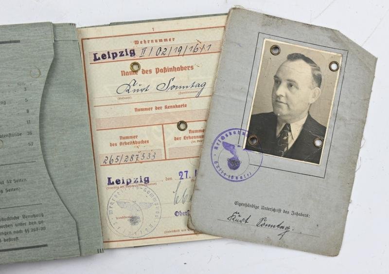 German Reichsbahn Document Set — image 5