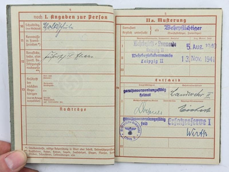 German Reichsbahn Document Set — image 8