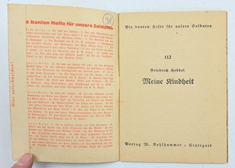 German WH Pocket Booklet — image 2