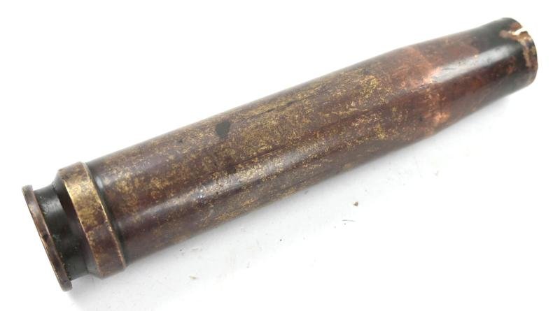 German WH Brass 2cm Flak Shell — image 4