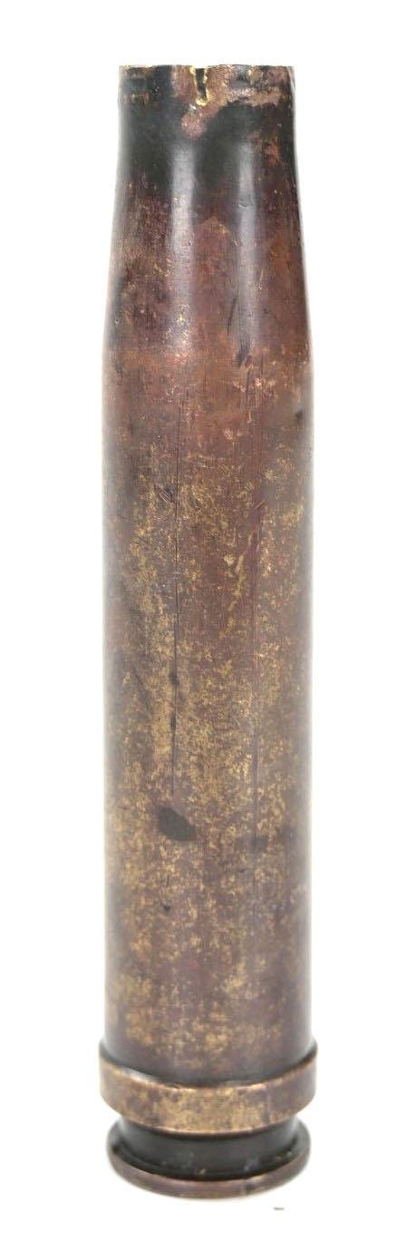 German WH Brass 2cm Flak Shell — image 8