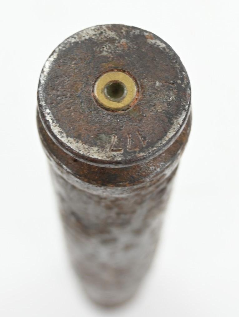 German WH Steel 2cm Flak Shell — image 4