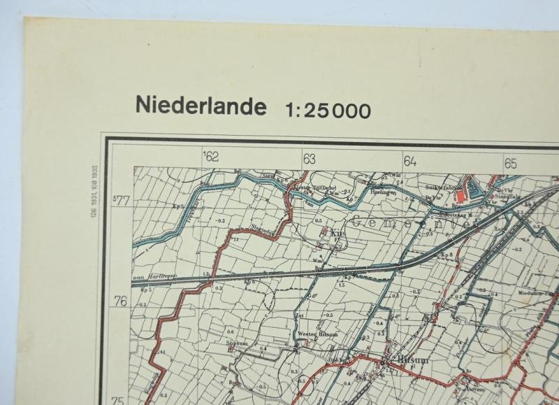 German Mapcard of 'Tjum' Holland — image 2