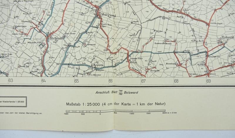 German Mapcard of 'Tjum' Holland — image 4