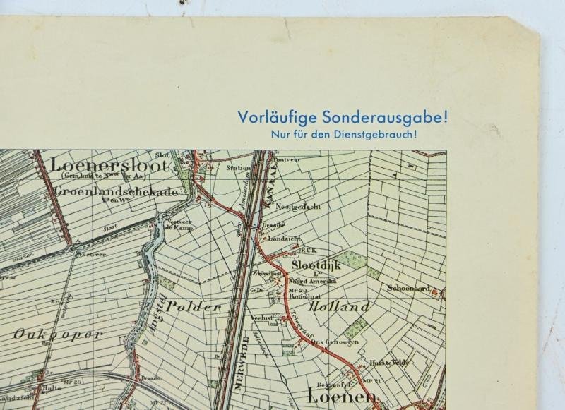 German Mapcard of 'Vinkeveen' Holland — image 3