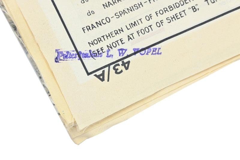 USAAF WW2 Pilot Escape Map 43A/B — image 8