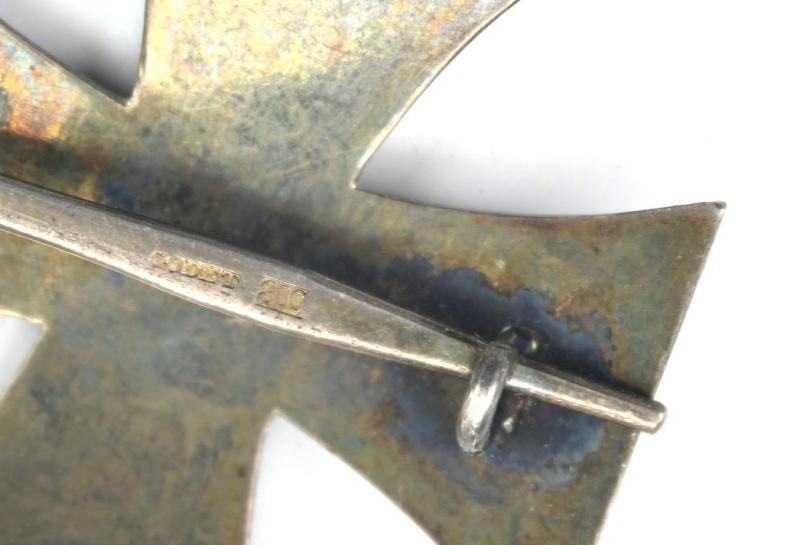 German WW1 Iron Cross 1st Class 'Godet 800' — image 8
