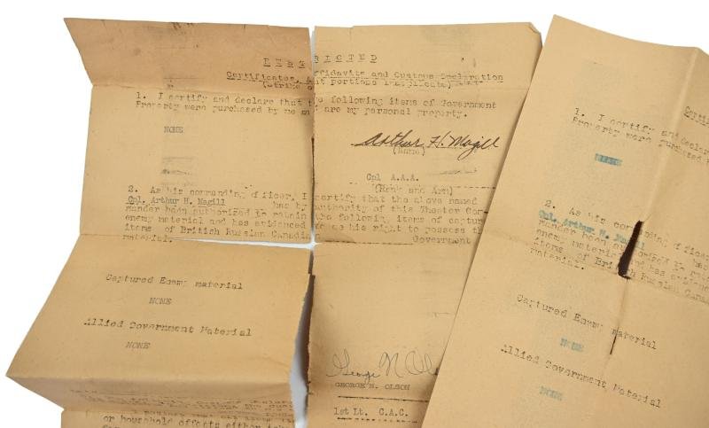 US WW2 M-1936 Musset Bag 'Arthur H. Magill' — image 10