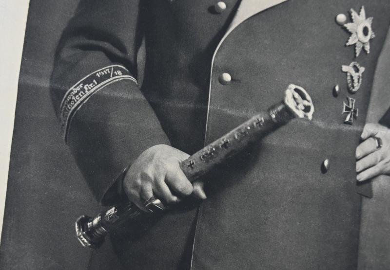 German Proof Example Portrait Print/Litho of Reichsmarshall Hermann Göring — image 3