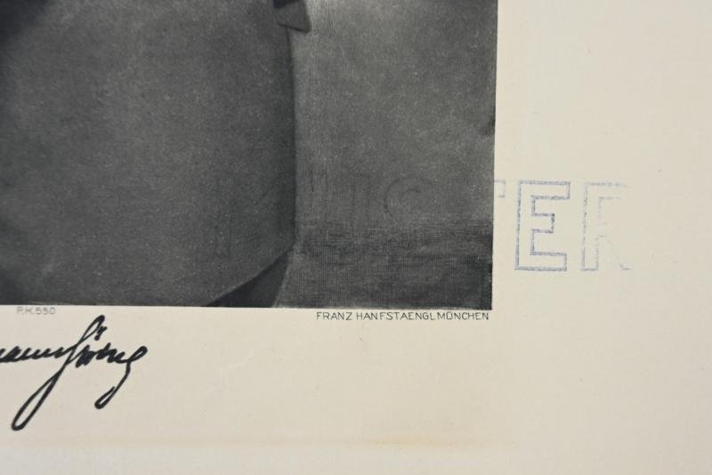 German Proof Example Portrait Print/Litho of Reichsmarshall Hermann Göring — image 6