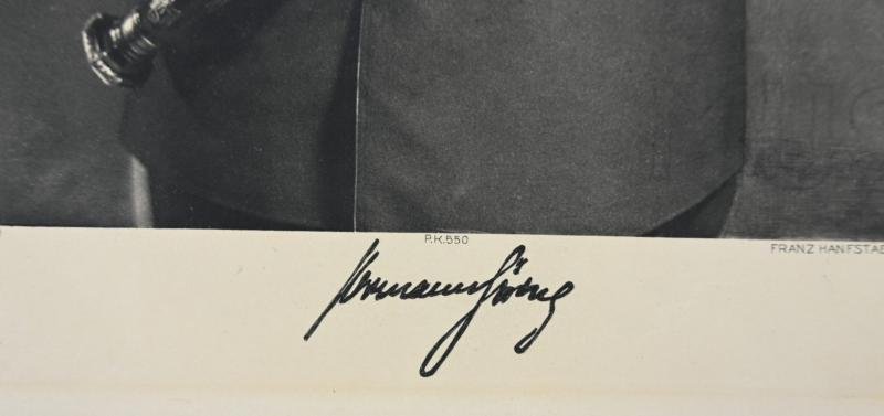German Proof Example Portrait Print/Litho of Reichsmarshall Hermann Göring — image 7