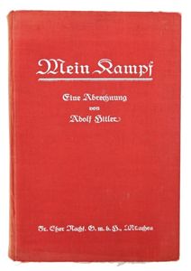 German Adolf Hitler 1926 Edition of 'Mein Kampf'