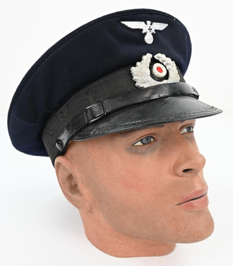 German NSKOV Visor Cap — image 6