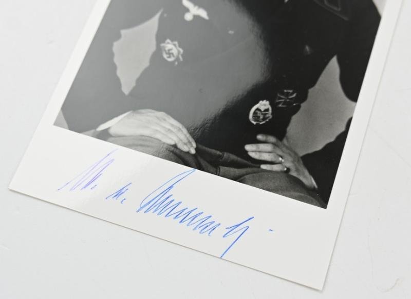 Signature of Wehrmacht (Heer) KC Recipient 'Werner Freiherr von Beschwitz' — image 4