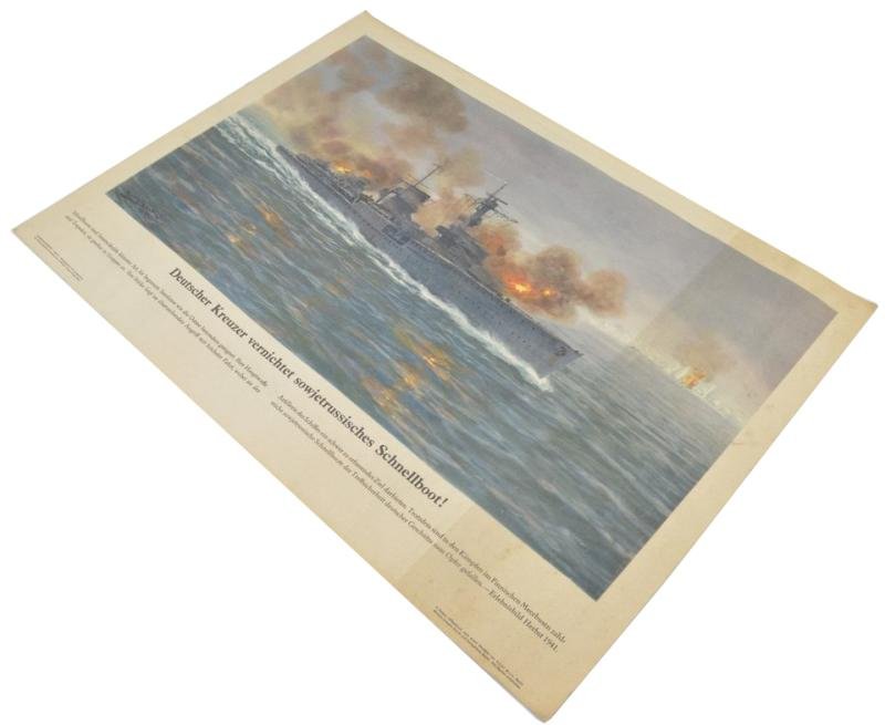 German KM Poster 'Deutscher Kreuzer' — image 6