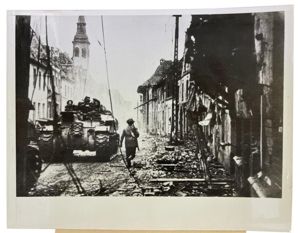 British WW2 Operation Veritable Press Photo