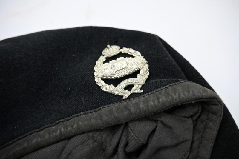 British WW2 RTR Tank Crew Beret — image 3