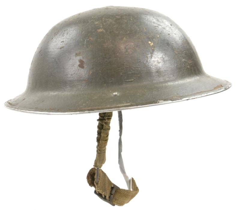 British WW2 MKII Brodie Helmet — image 3