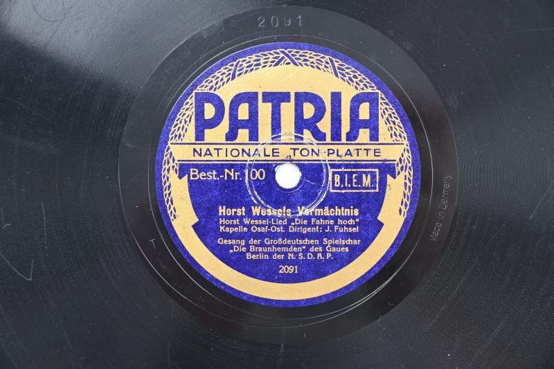 German SA Remembrance Record 'Horst Wessel' — image 2