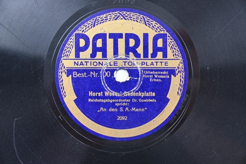 German SA Remembrance Record 'Horst Wessel' — image 3