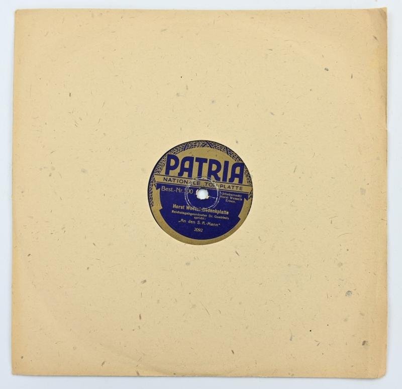 German SA Remembrance Record 'Horst Wessel' — image 4