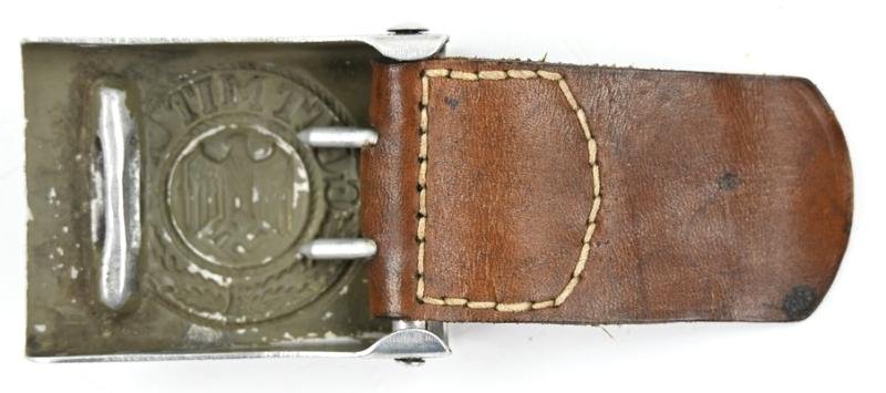 German WH Beltbuckle with Tab 1937 — image 3