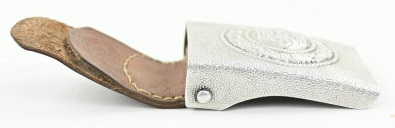 German WH Beltbuckle with Tab 1937 — image 6