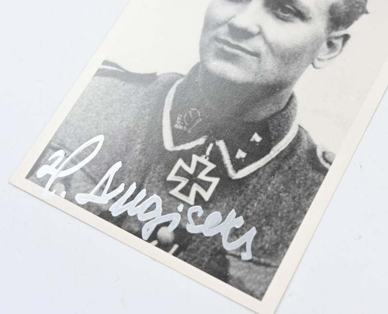 Signature of Waffen-SS KC Recipient 'Harald Nugiseks' — image 2