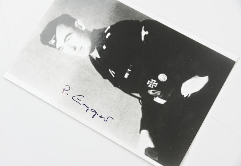 Signature of Waffen-SS KC Recipient 'Paul Egger' — image 2