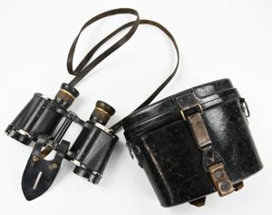German WH Binocular 6x30 in Carrying Case