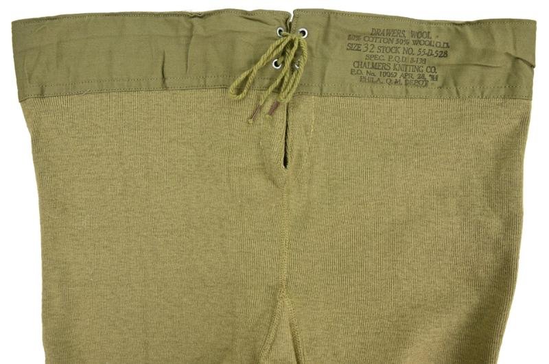 US WW2 Wool Drawers 1944 — image 6