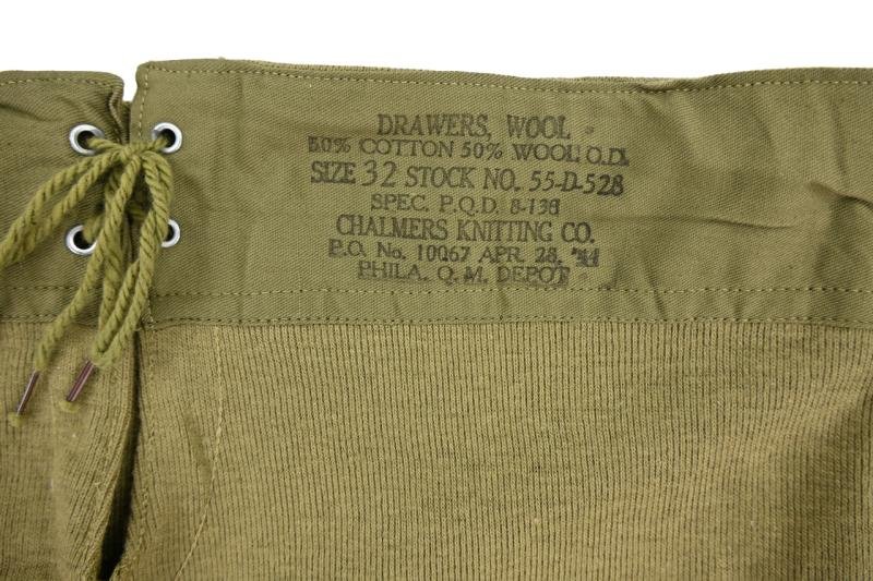 US WW2 Wool Drawers 1944 — image 7