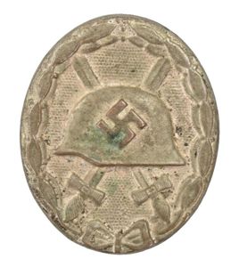 German Wound Badge in Silver '107'