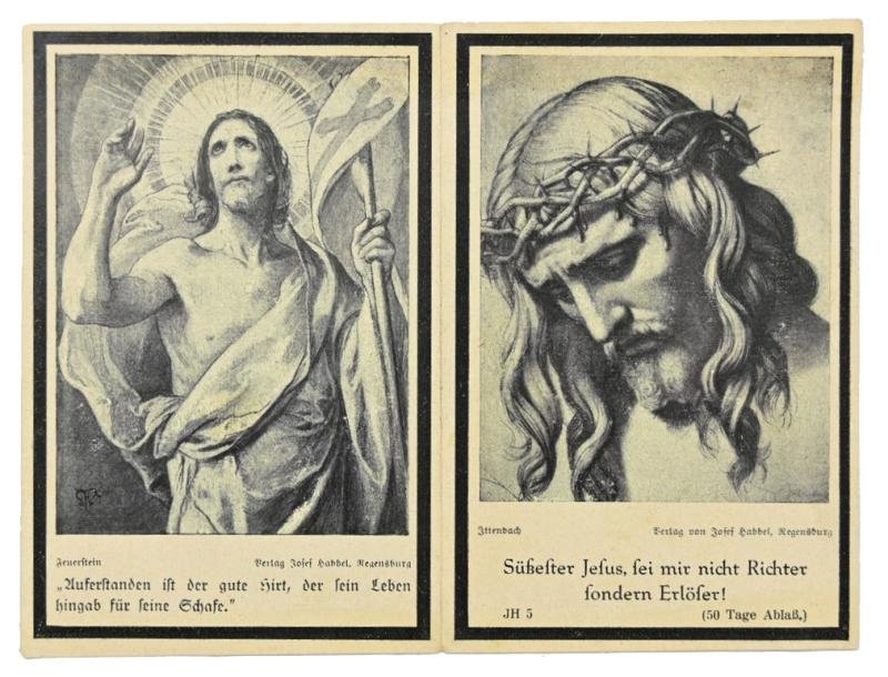 German WH Deathcard 'Toni Hocht' — image 2