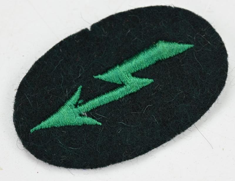 German WH Signal Troops Sleeve Patch — image 2