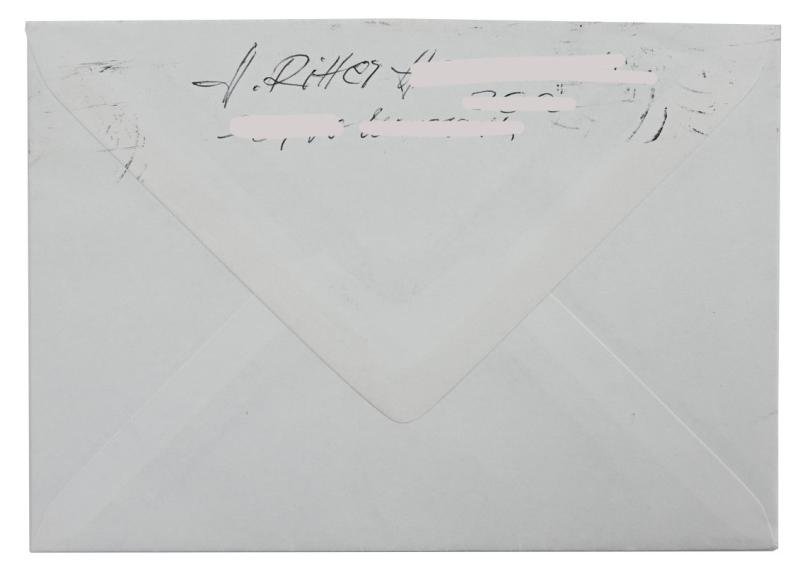 Signature of Wehrmacht (Heer) KC Recipient 'Heinz Ritter' — image 7