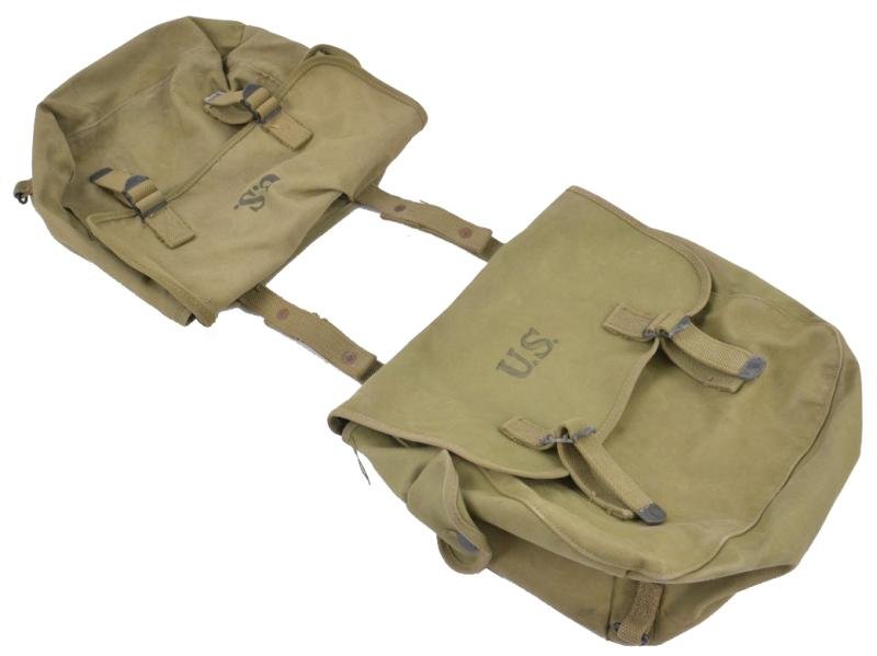 US WW2 Motorcycle Musset Bag set — image 4