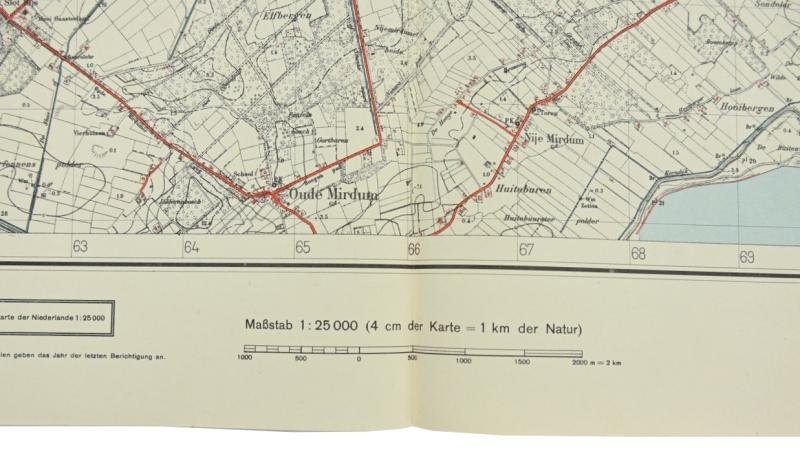 German Roadmap 'Balk' Holland 1940 — image 5