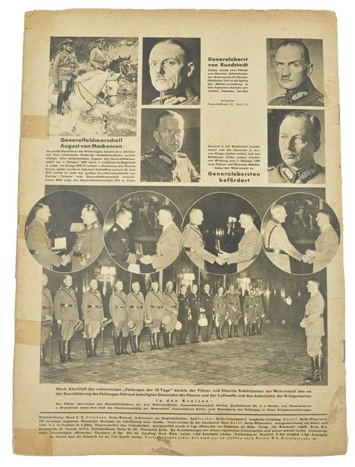 German 'Die Wehrmacht' Magazine 11 October 1939 — image 6