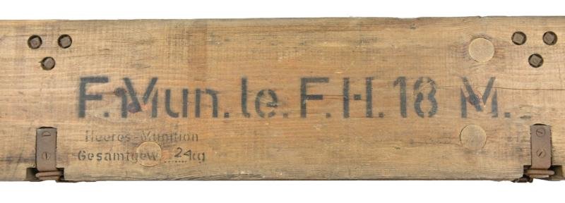 German WH Arillery Ammunition Box 'Le FH 18' — image 3