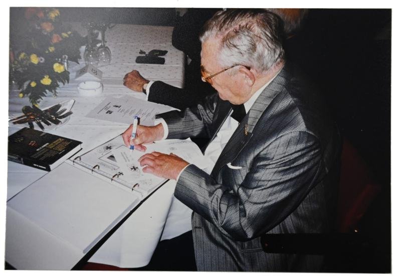 Signature of Wehrmacht (Heer) KC Recipient 'Karl-Heinz Lichte' — image 5